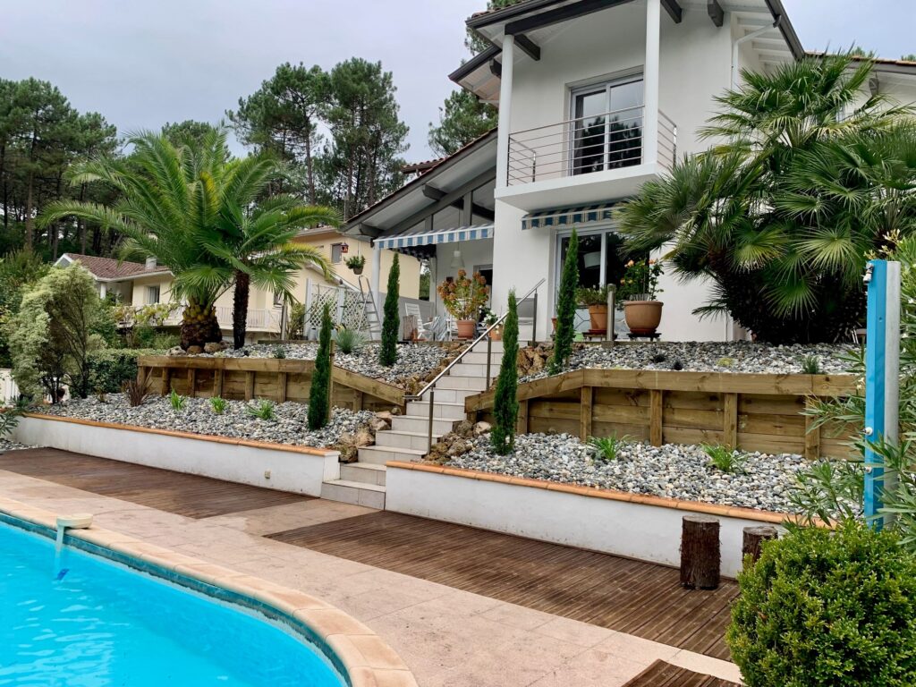 Aménagement d'un massif méditerranéen à Seignosse