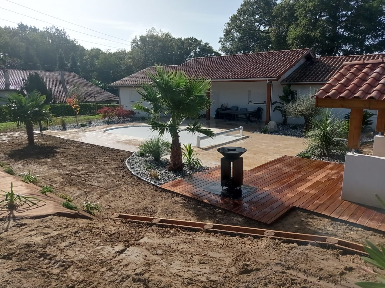 Un projet complet d’aménagement extérieur Orthevielle