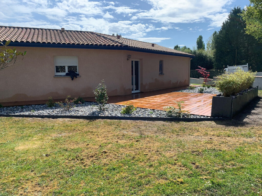 Aménagement extérieur sur Dax