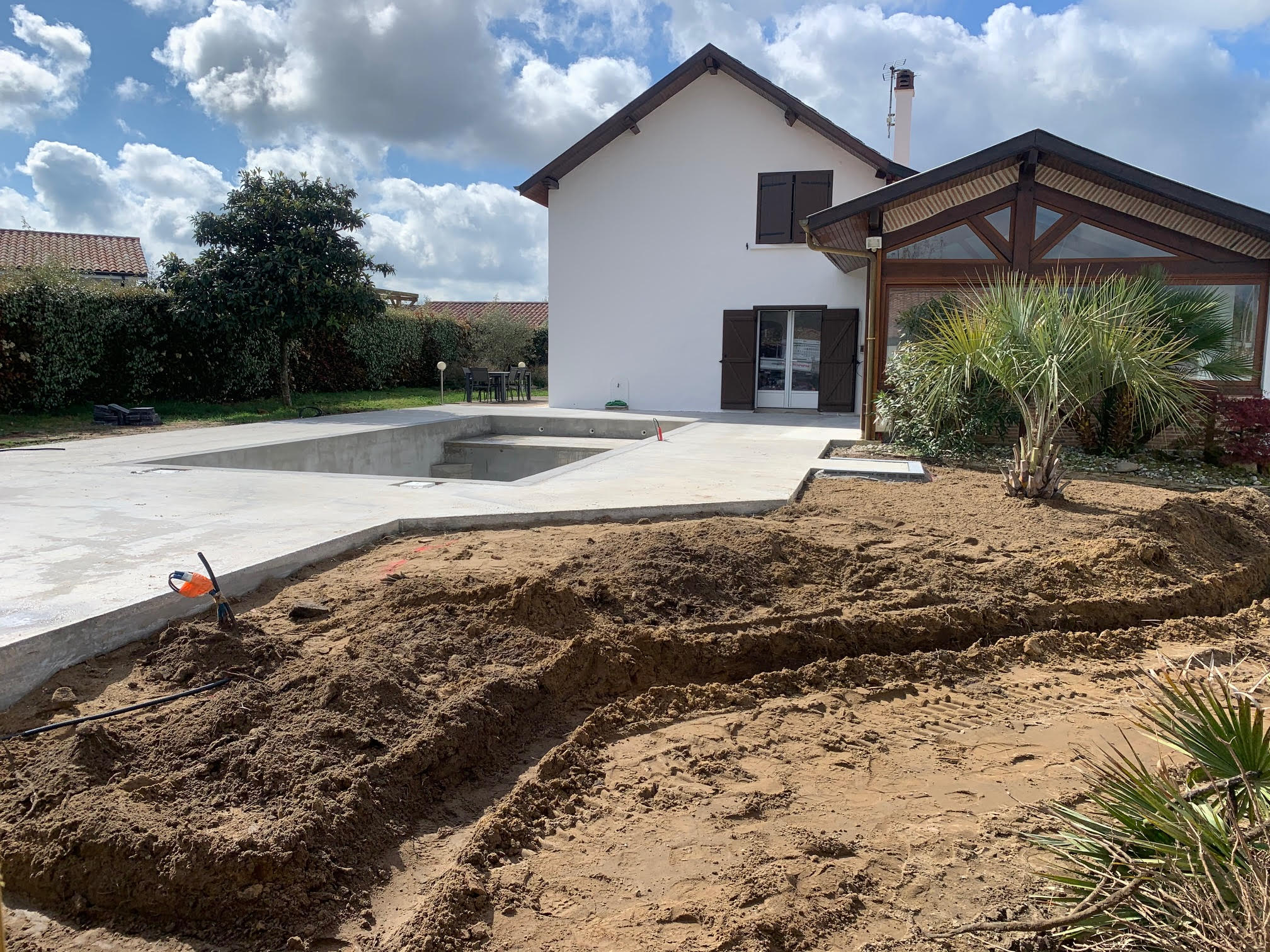 Création de massif de style méditerranéen
