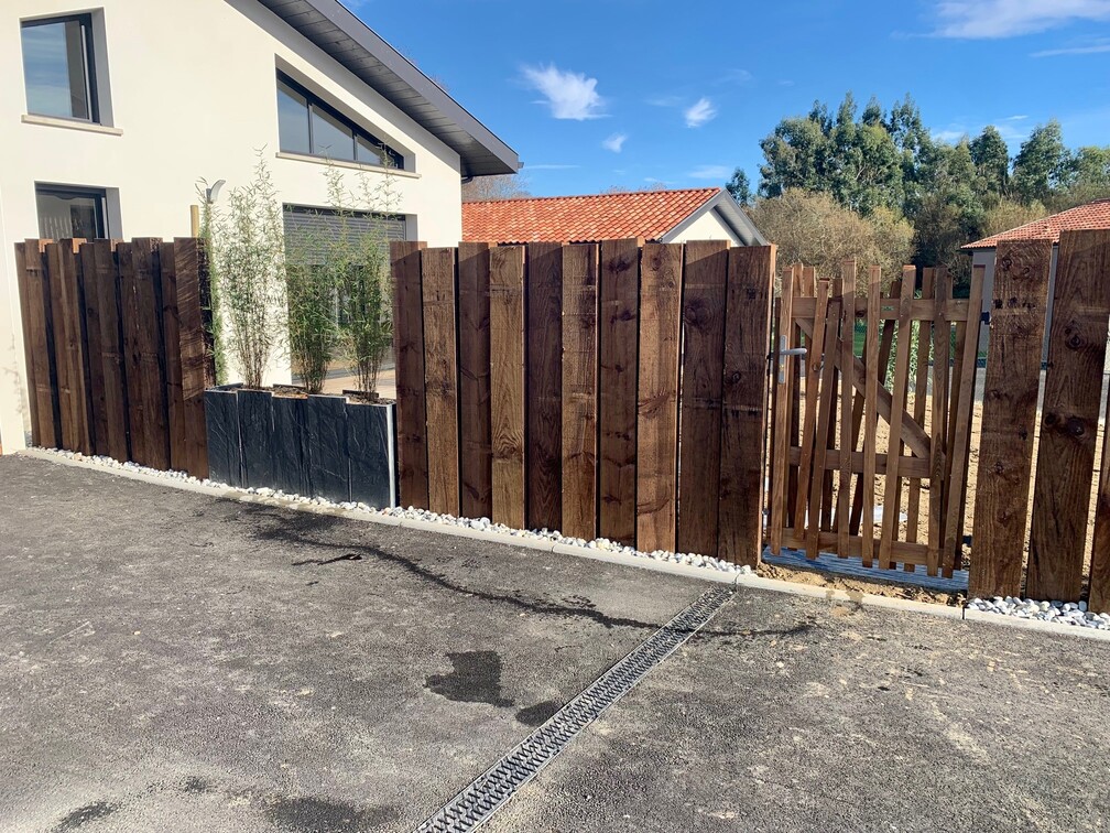 Aménagement paysager à Angresse