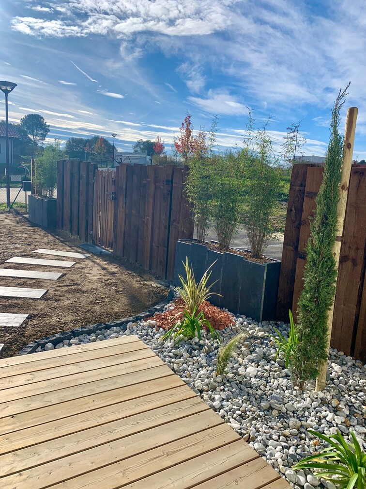 Aménagement paysager à Angresse