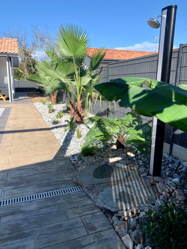 Création de jardin à Saubrigues