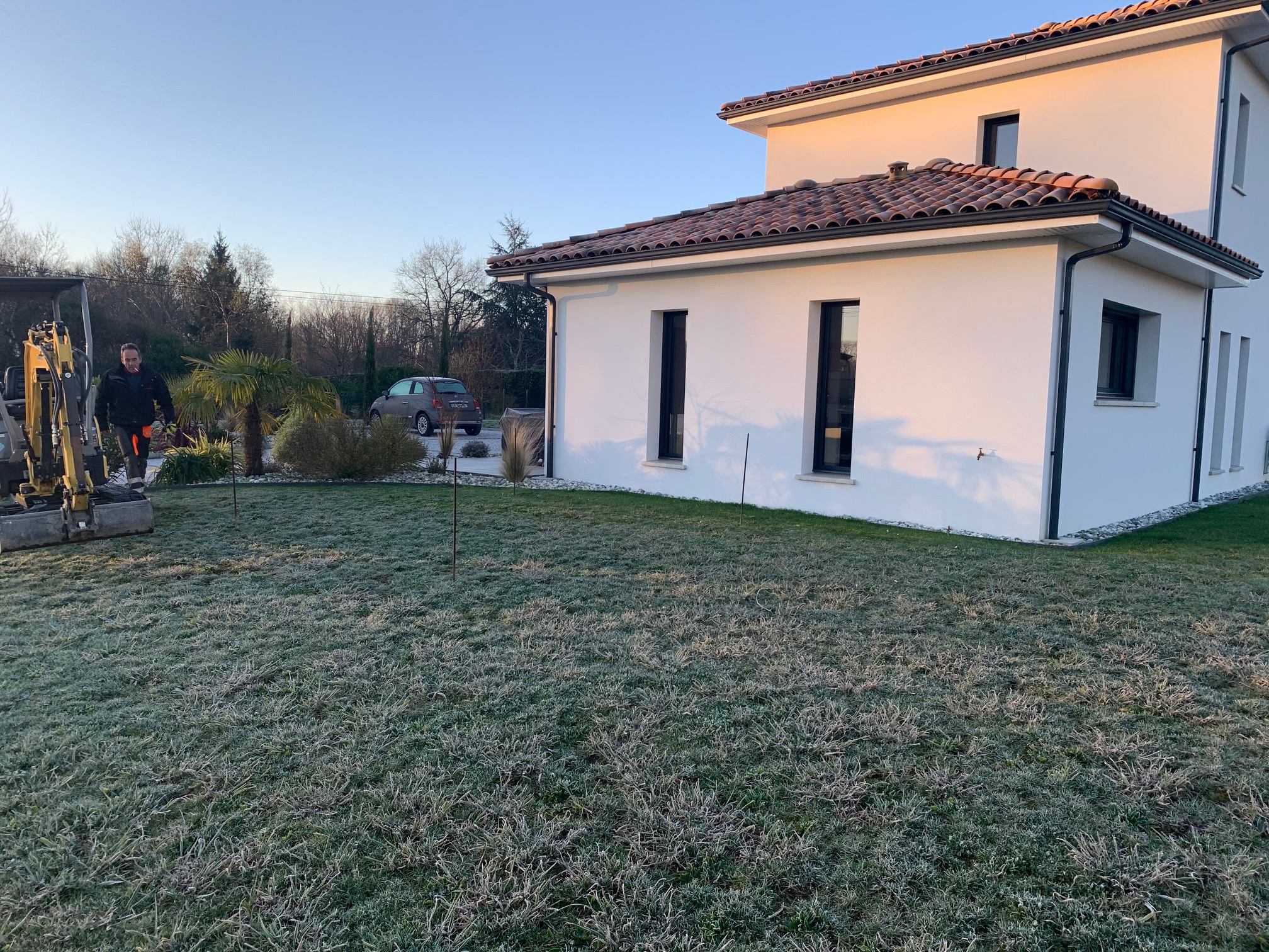Création de piscine et d&rsquo;une terrasse bois à Orist