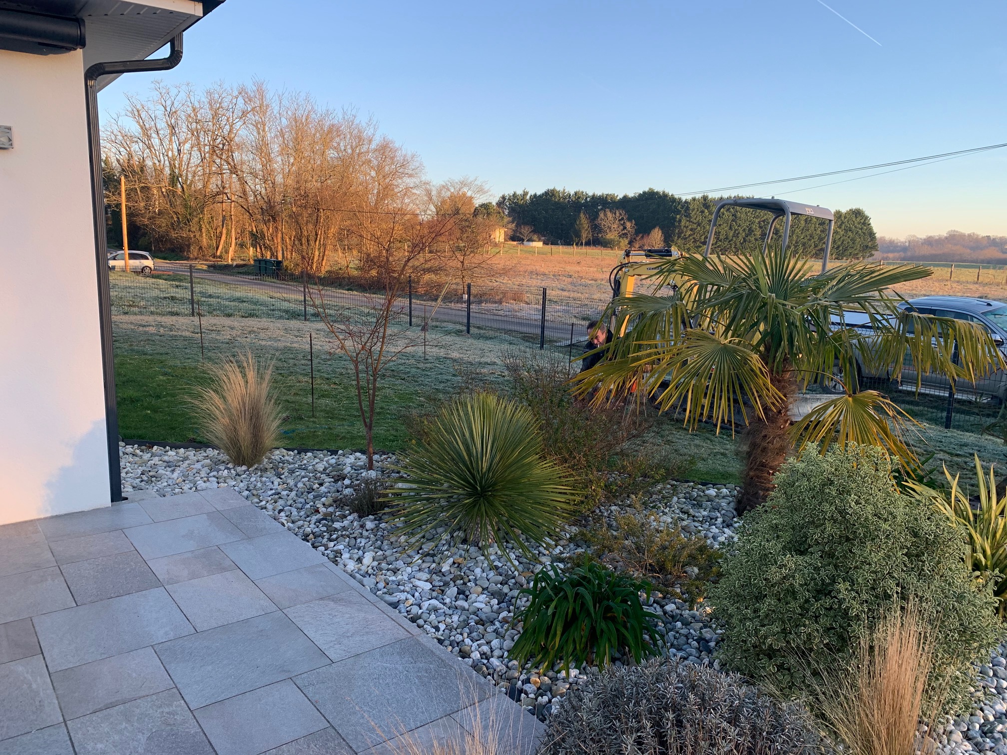 Création de piscine et d&rsquo;une terrasse bois à Orist