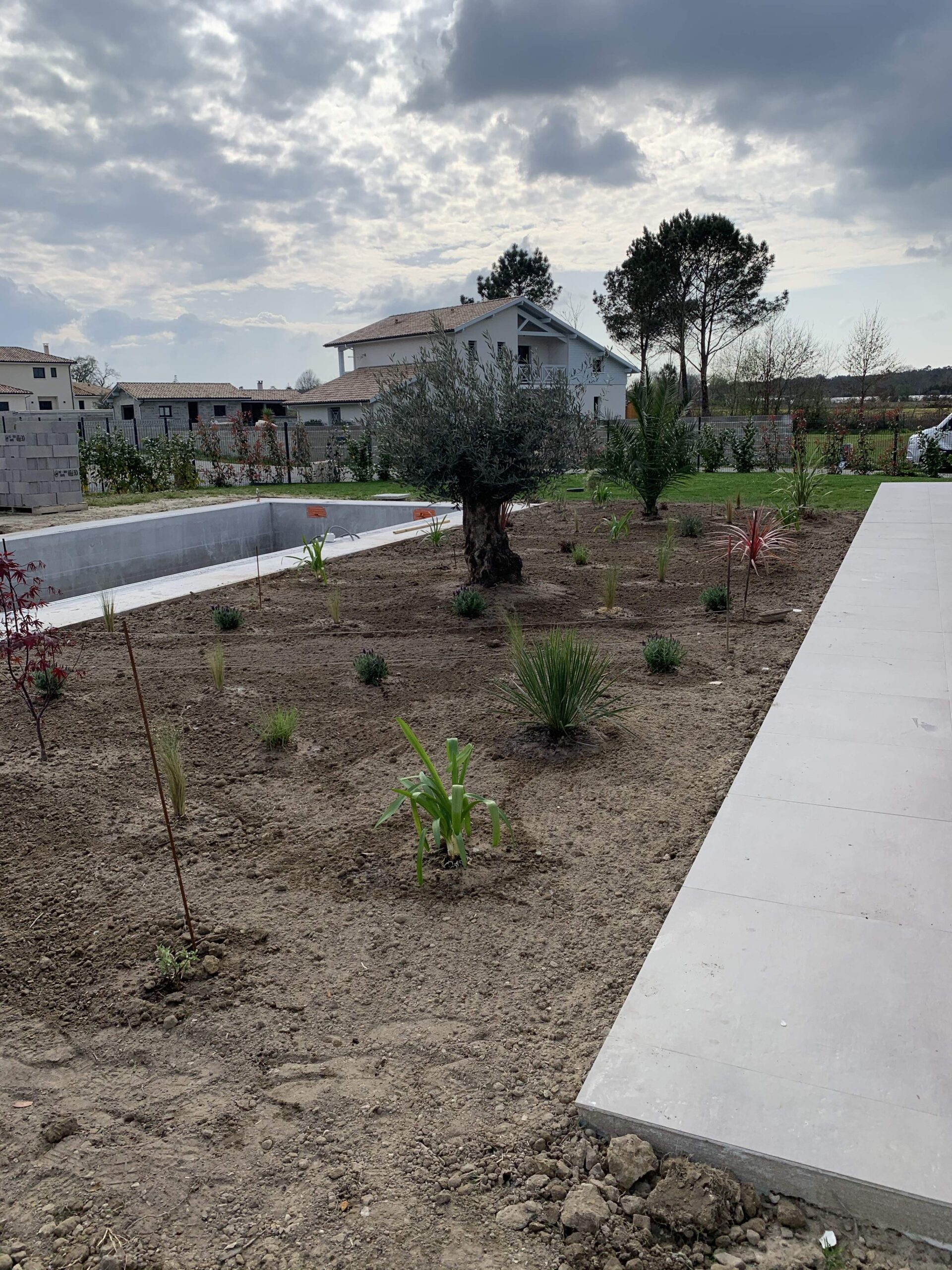 Création d&rsquo;allée de jardin à Saint-Geours-de-Maremne