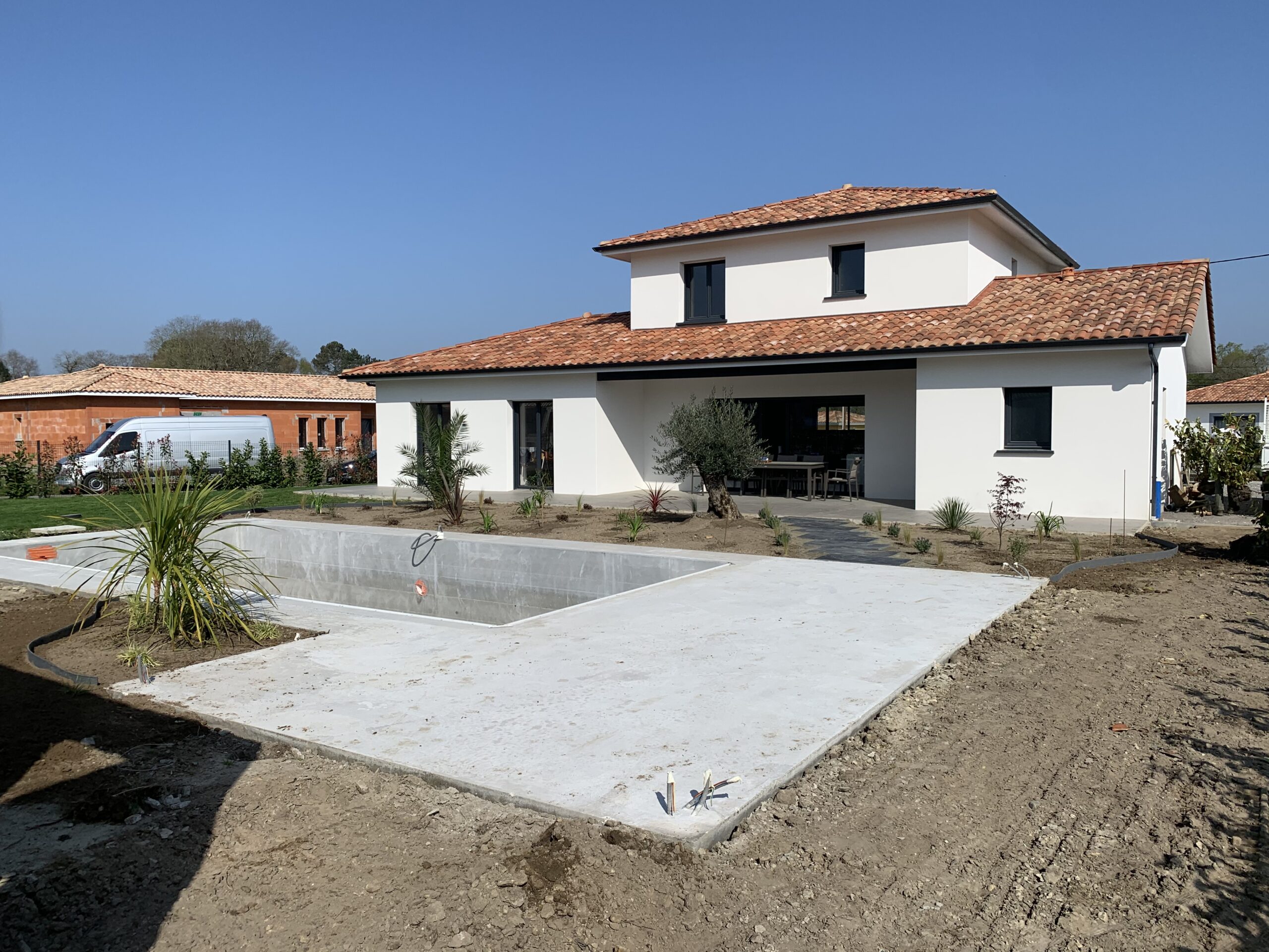Création d&rsquo;allée de jardin à Saint-Geours-de-Maremne
