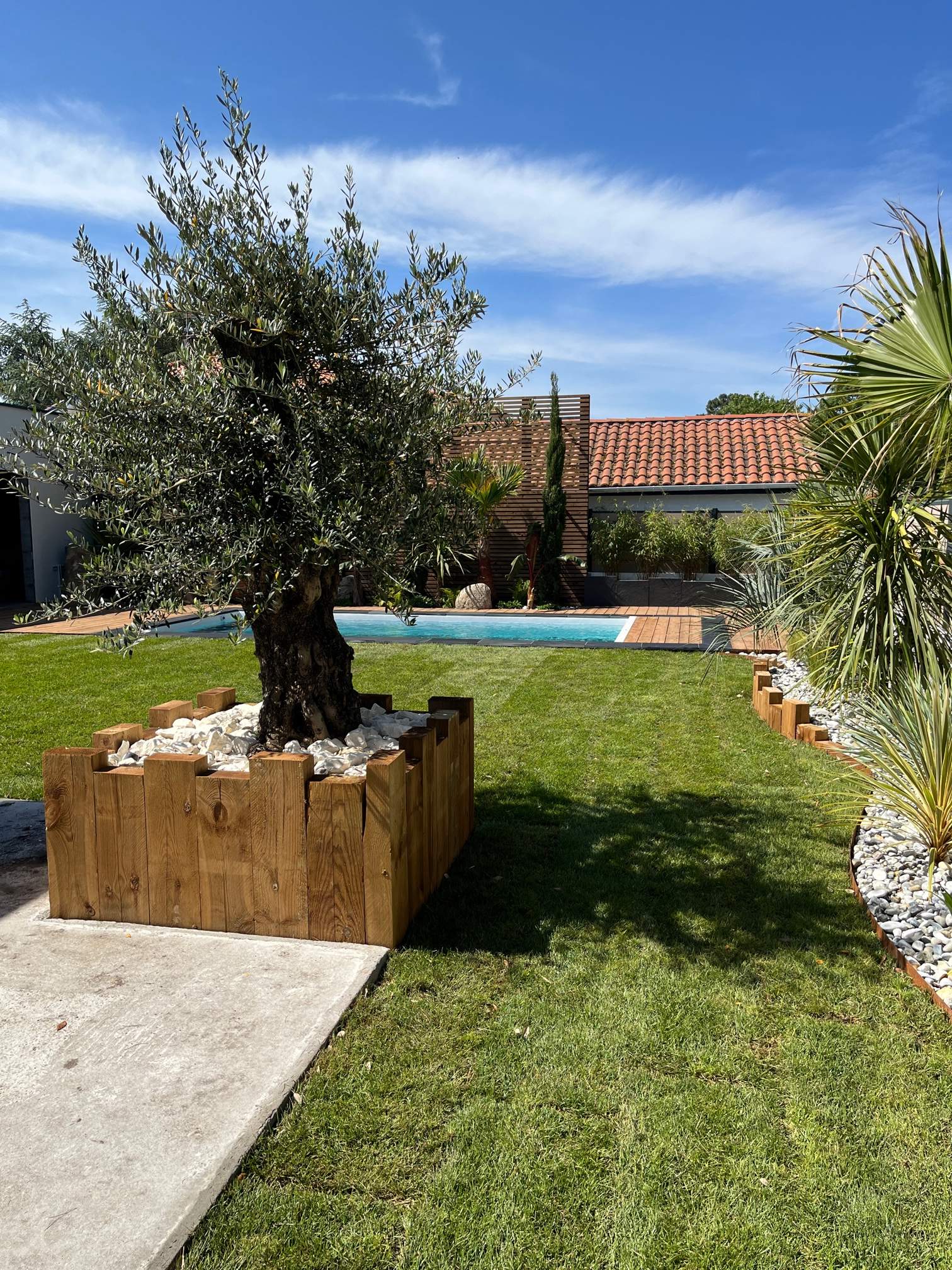 Aménagement complet de jardin à Tarnos