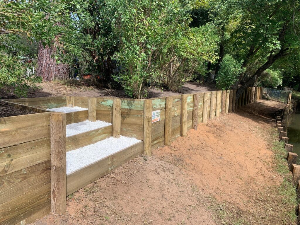 Création d'une berlinoise avec escaliers à Capbreton