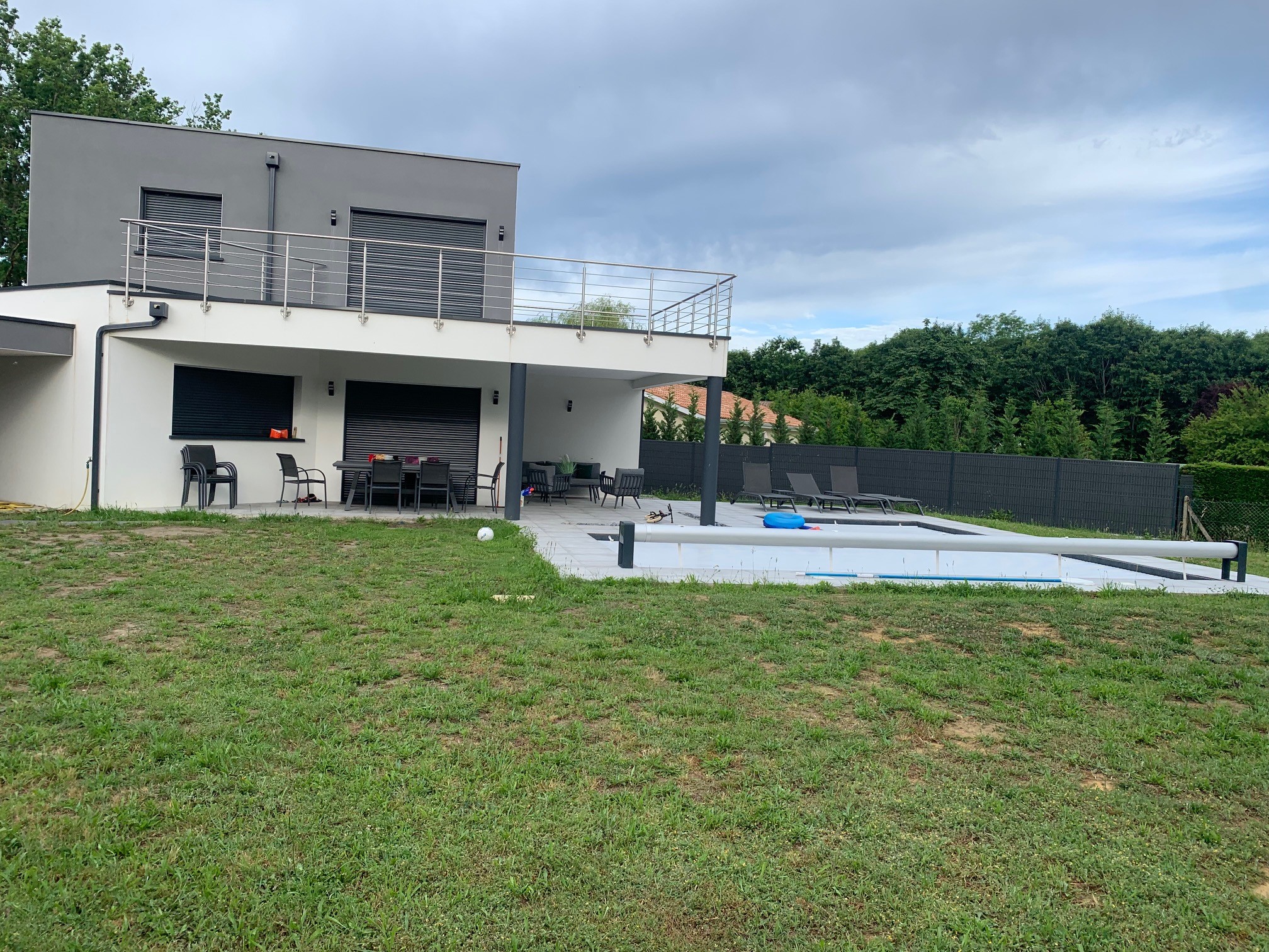 Création d&rsquo;un massif sur rivière près de Peyrehorade