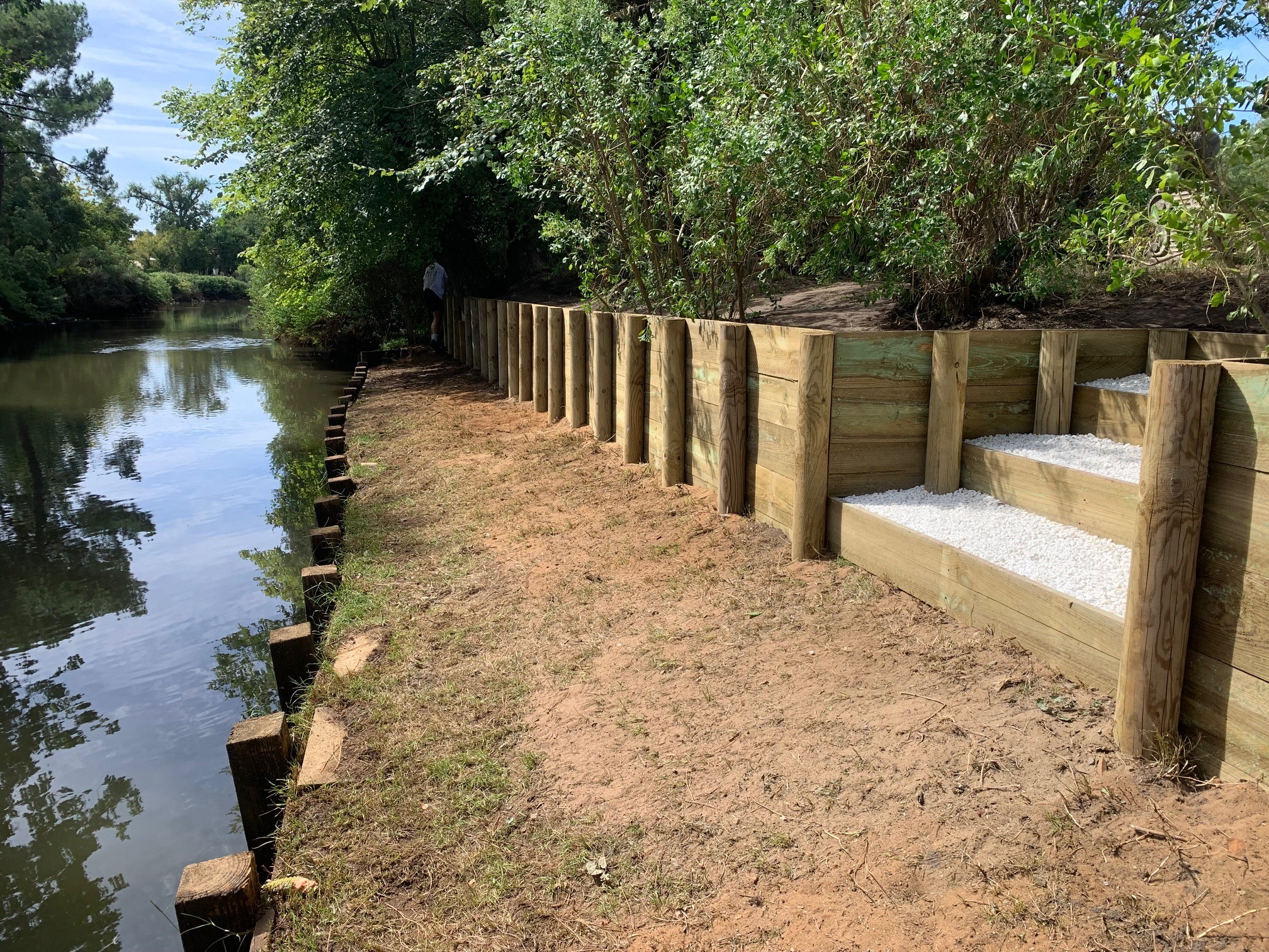 Création d&rsquo;une berlinoise avec escaliers à Capbreton