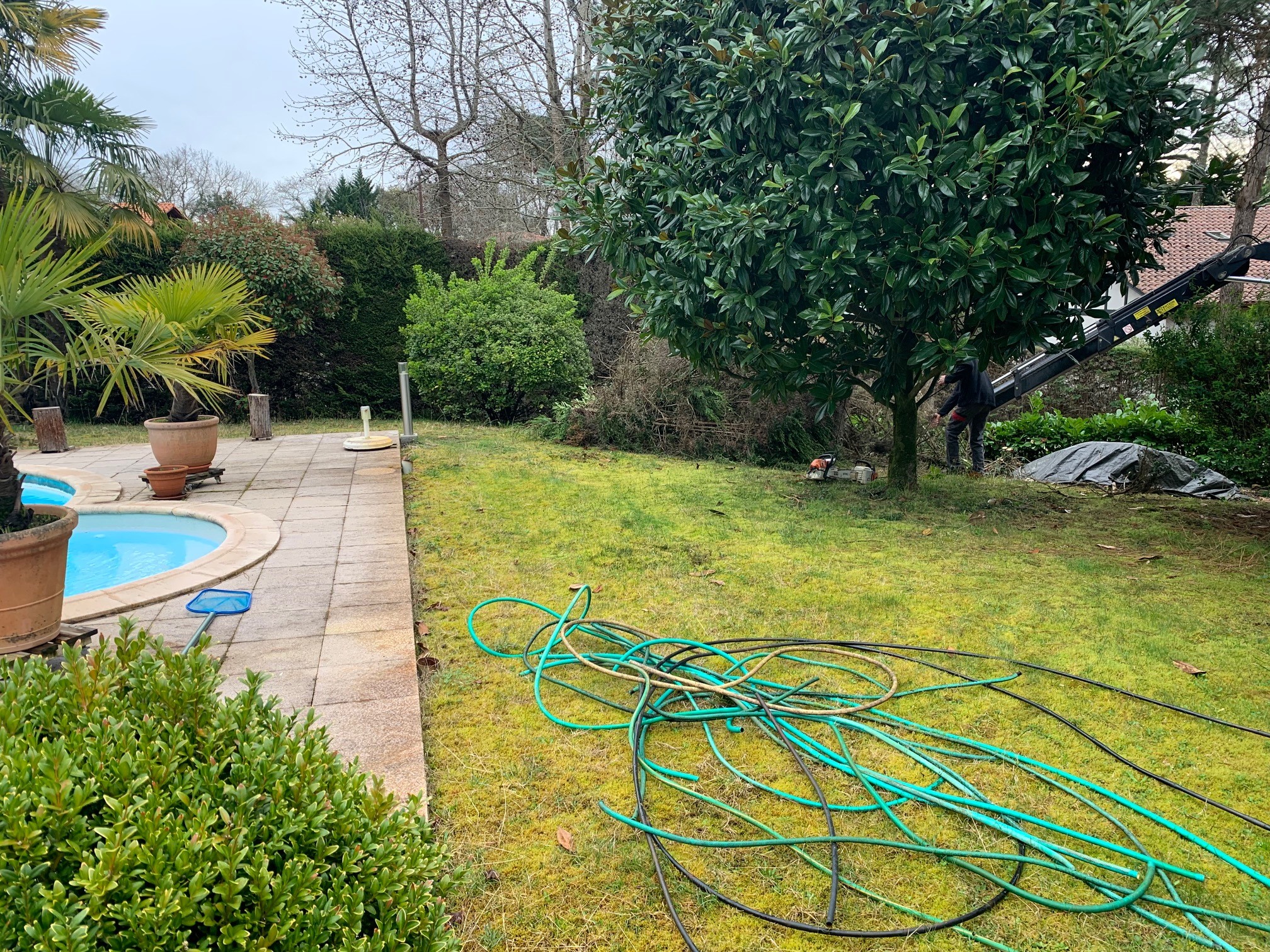 Création et aménagement d&rsquo;une berlinoise et d&rsquo;un massif à Seignosse près de Hossegor