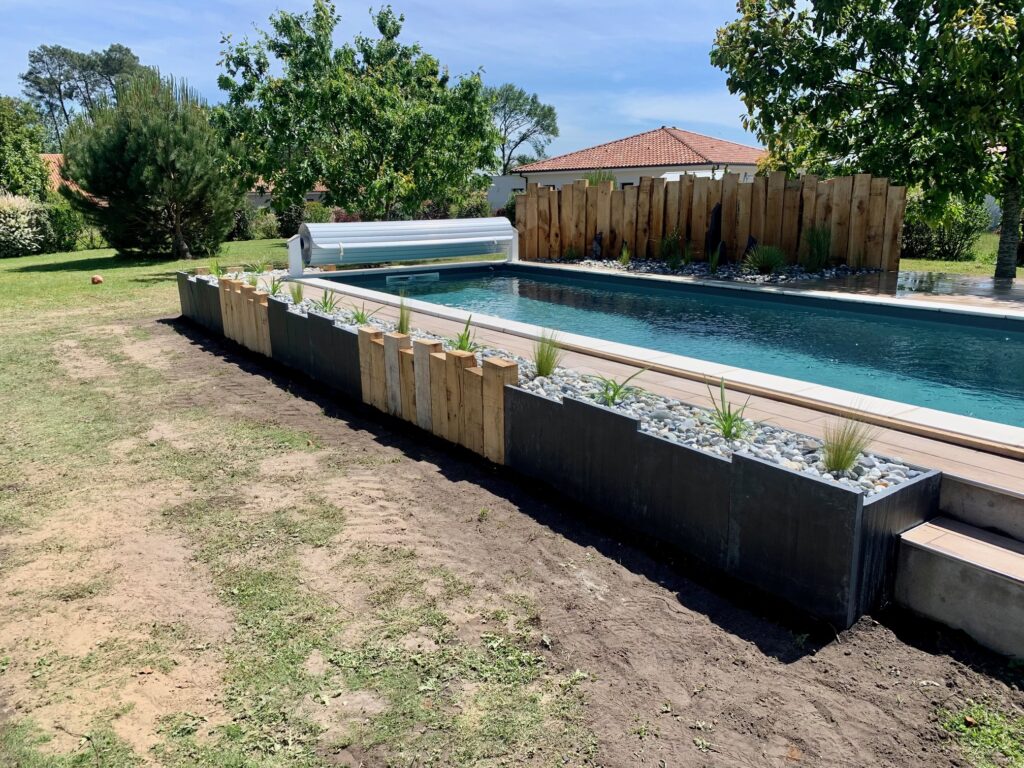 Aménagement de jardinière à Bégaar