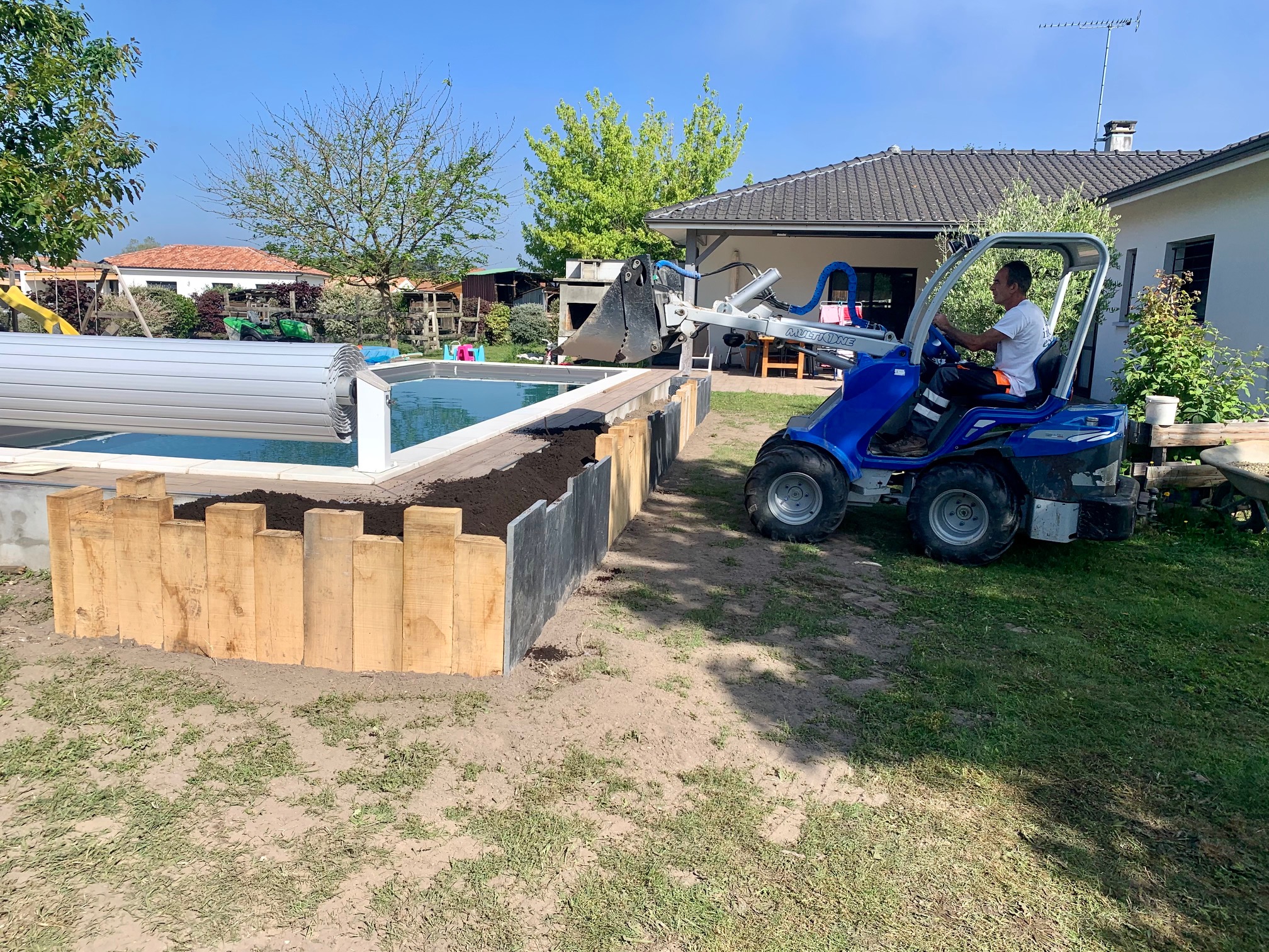 Aménagement de jardinière à Bégaar