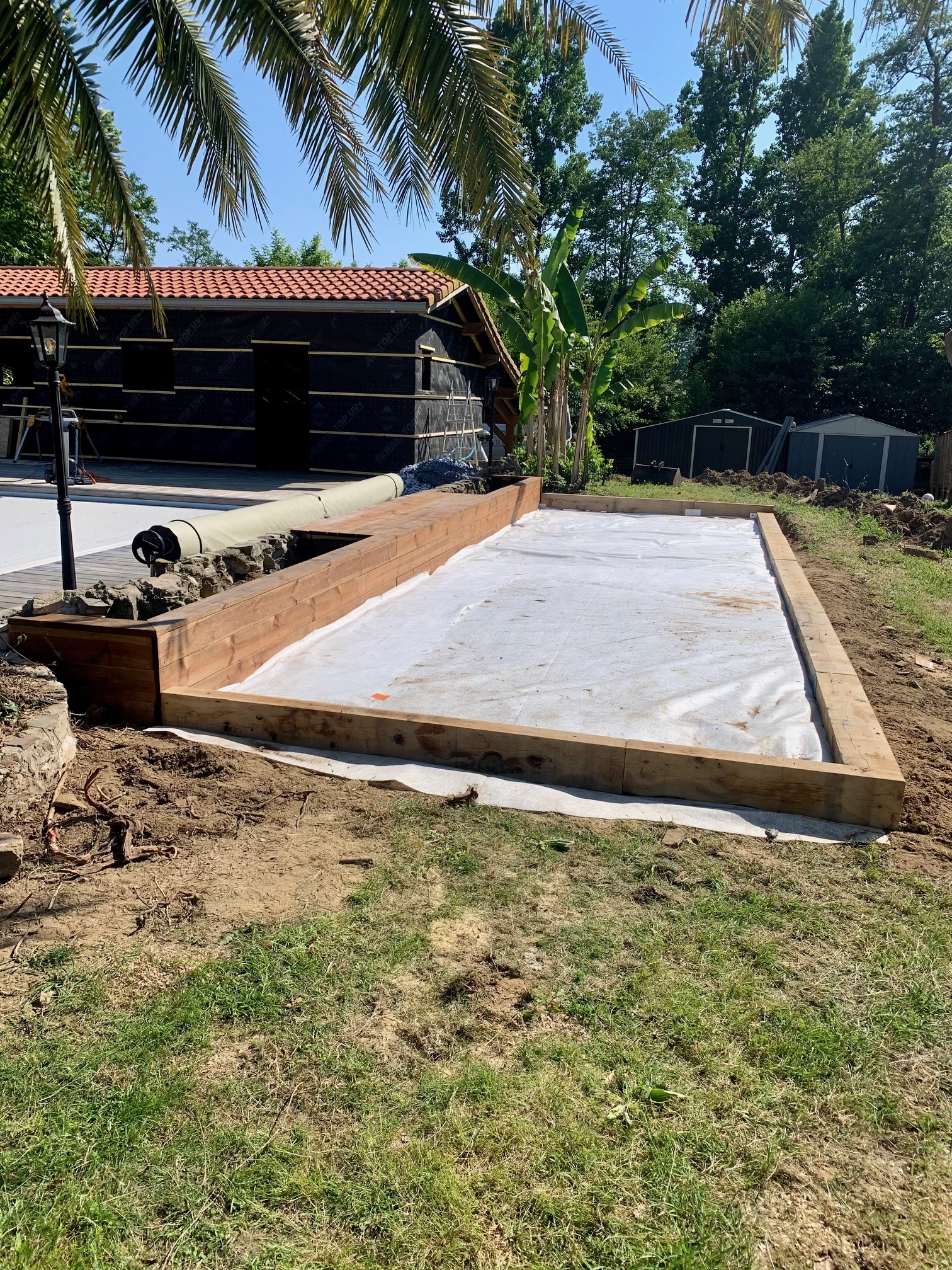 Aménagement d&rsquo;un terrain de pétanque sur Peyrehorade