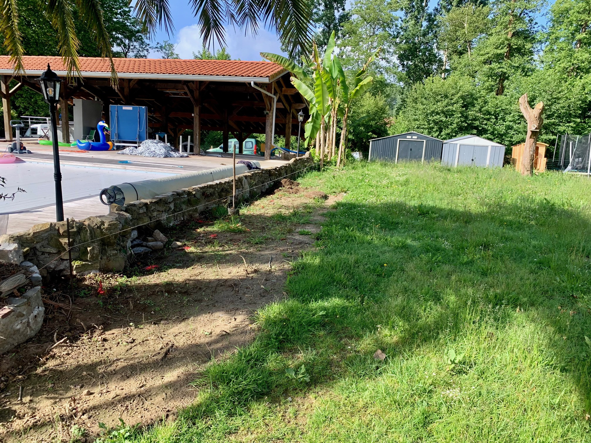 Aménagement d&rsquo;un terrain de pétanque sur Peyrehorade